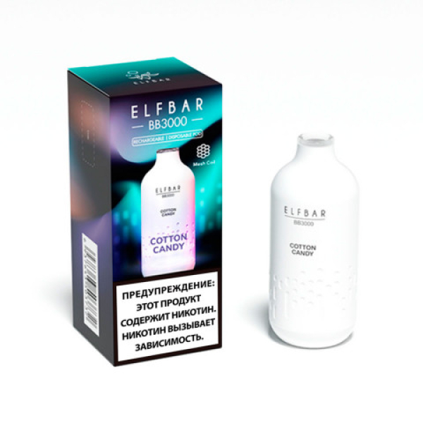 Elfbar BB3000 Сахарная вата, 3000 тяг в Самаре
