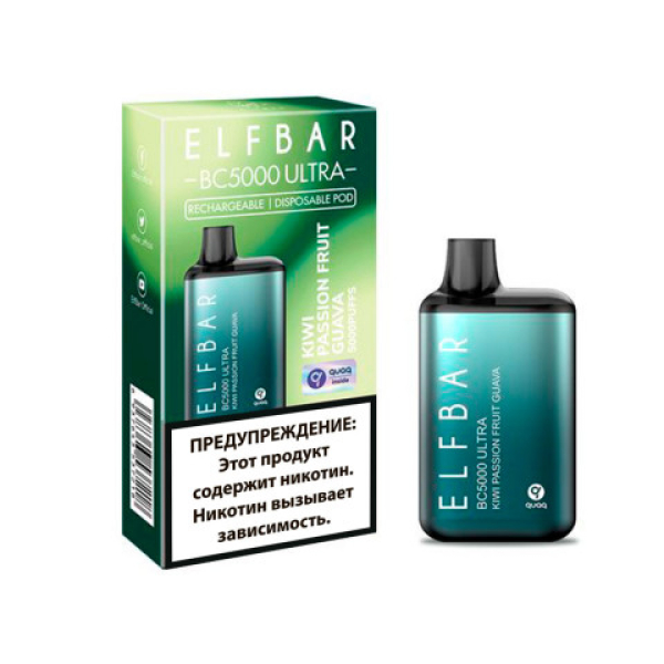 Elfbar BC5000 (Киви маракуйя гуава), 5000 тяг в Самаре