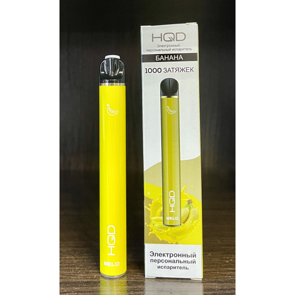 HQD melo banana (банан) 1000 затяжек в Самаре