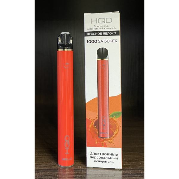 HQD melo red apple (красное яблоко) 1000 затяжек в Самаре