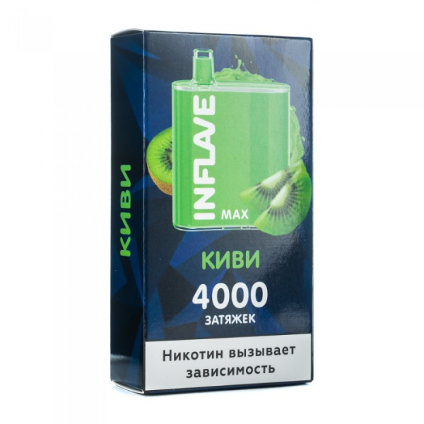 INFLAVE MAX Киви, 4000 тяг в Самаре