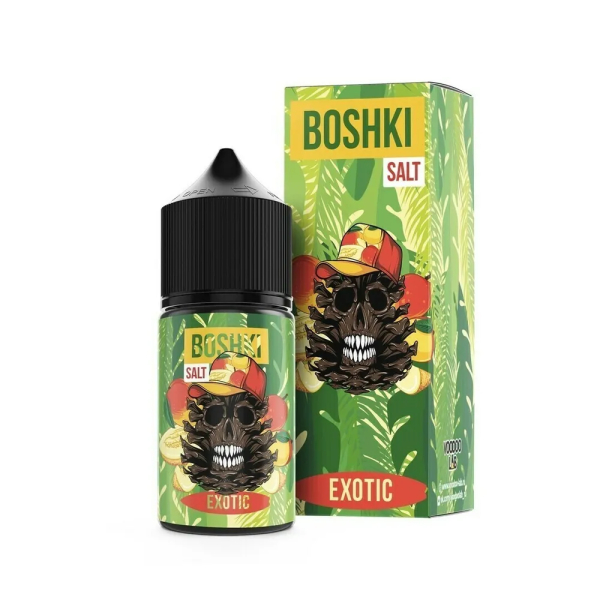 Жидкость BOSHKI Salt Exotic (Манго дыня хвоя) (30 мл, 20 мг/мл) в Самаре