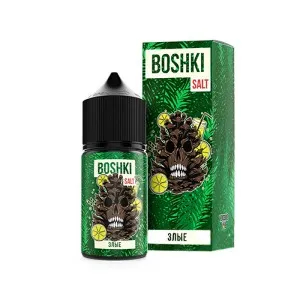 Жидкость BOSHKI Salt Злые (Лимонад ягоды хвоя) (30 мл, 20 мг/мл) в Самаре