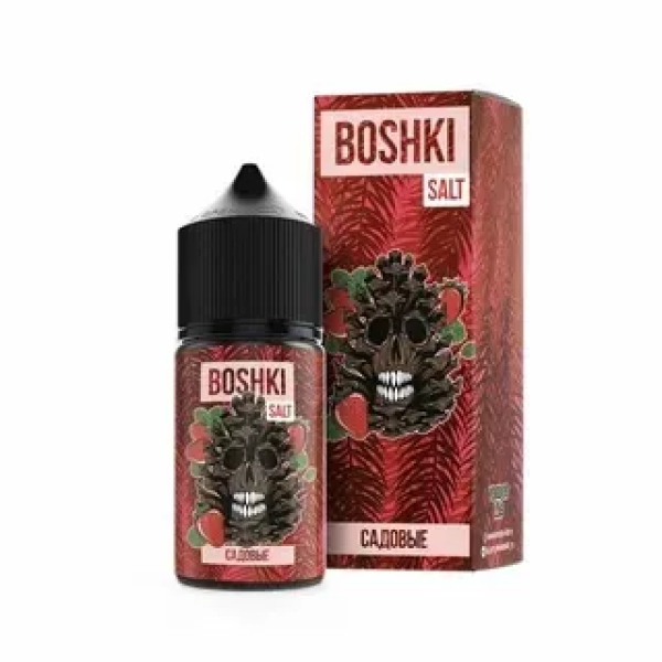 Жидкость BOSHKI Salt Садовые (клубника хвоя) (30 мл, 20 мг/мл) в Самаре