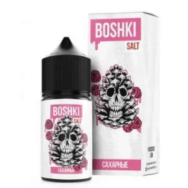 Жидкость BOSHKI Salt Сахарные (Малина варенье хвоя) (30 мл, 20 мг/мл) в Самаре