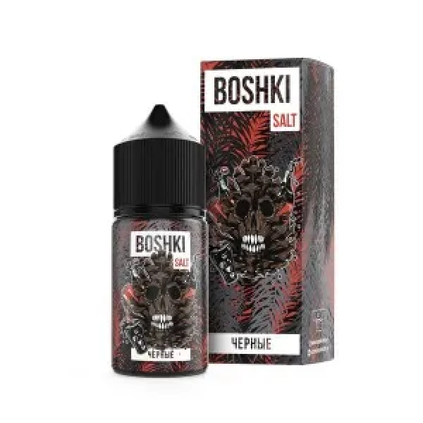 Жидкость BOSHKI Salt Черные (кола хвоя) (30 мл, 20 мг/мл) в Самаре
