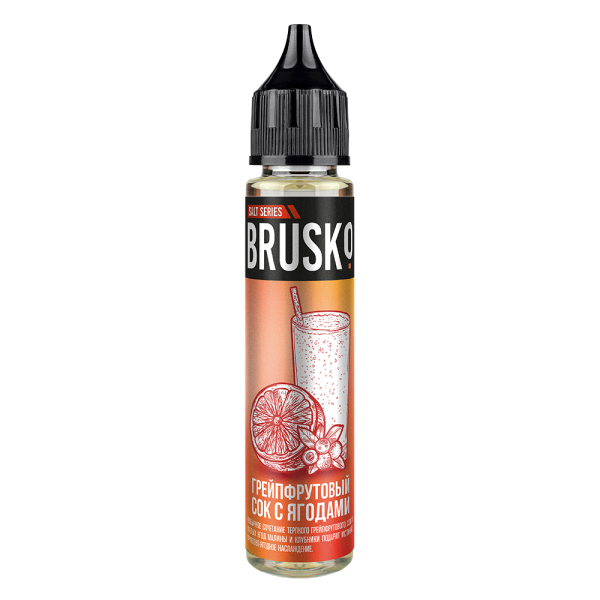 Жидкость Brusko Salt Грейпфрутовый Сок С Ягодами 30 мл в Самаре
