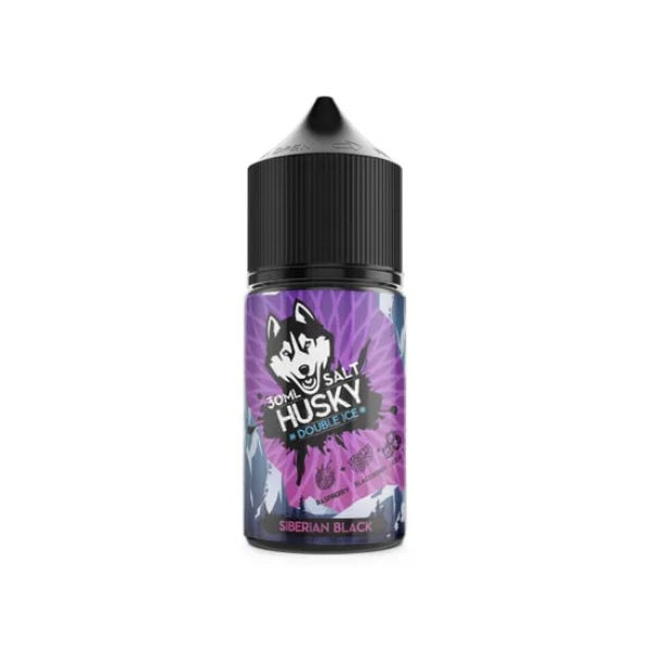 Жидкость Husky salt Double ice Siberian Black (Малина ежевика мята) (30 мл, 20 мг/мл) в Самаре