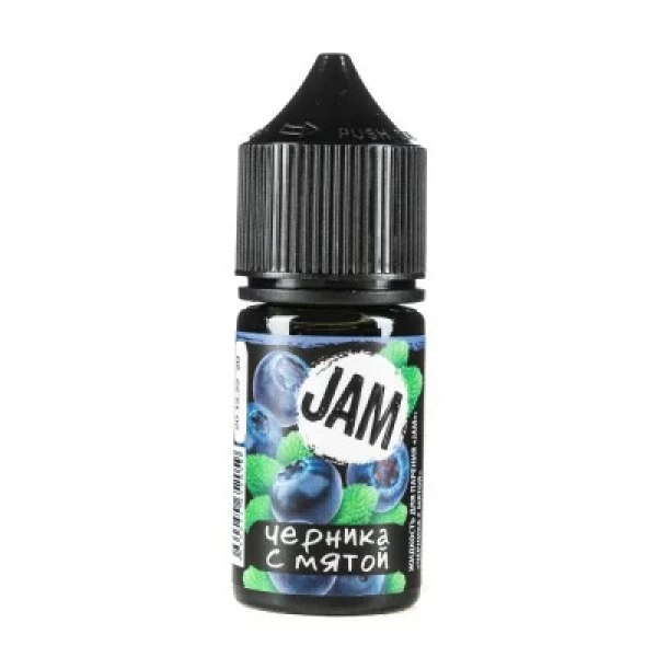 Жидкость Jam Suprime Salt Черника с Мятой (30 мл, 20 мг/мл) в Самаре
