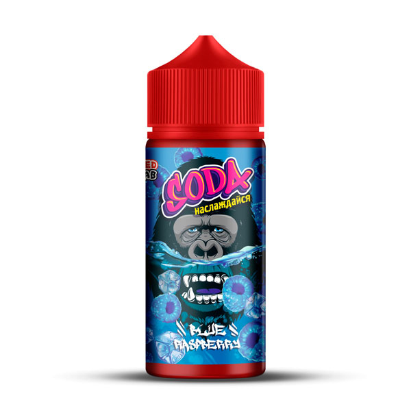 Жидкость Soda Blue Raspberry (Синяя малина) (30 мл, 20 мг/мл) в Самаре