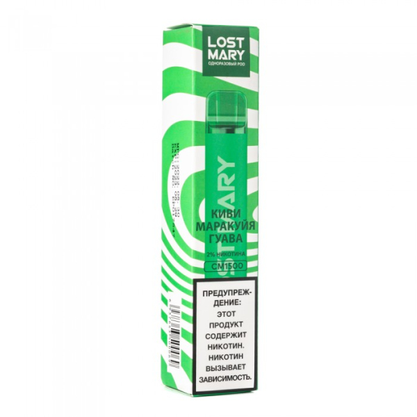 Lost Mary Kiwi Passion Fruit Guava Киви Маракуйя Гуава, 1500 тяг в Самаре