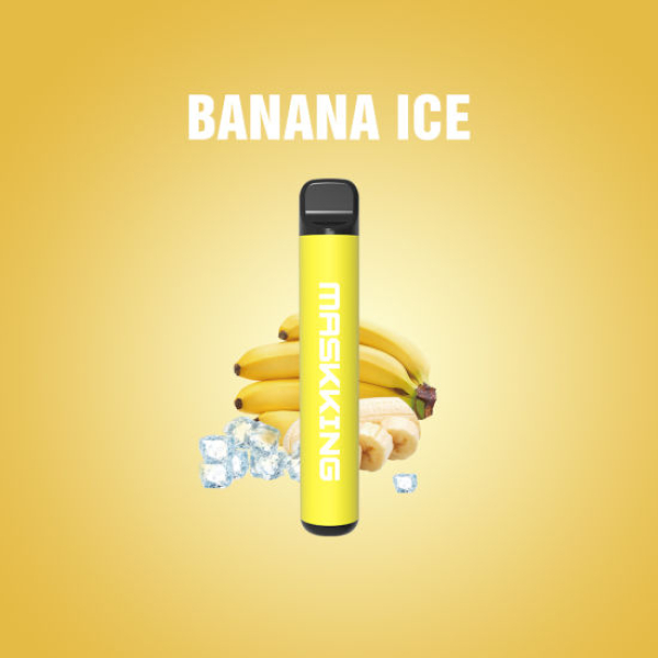 Одноразовая электронная сигарета Maskking High Pro Banana Ice (Ледяной Банан) 1000 затяжек в Самаре