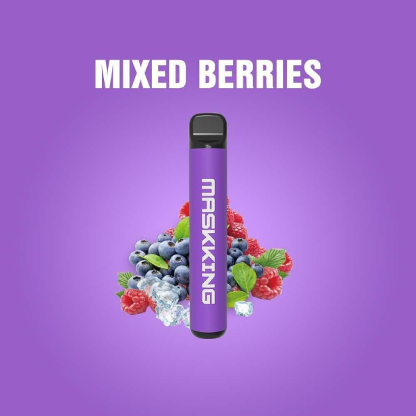 Одноразовая электронная сигарета Maskking High Pro Mixed Berries (Ягодный Рай) 1000 затяжек в Самаре
