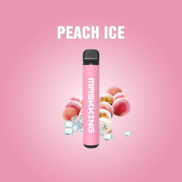 Одноразовая электронная сигарета Maskking High Pro Peach Ice (Персиковый Рай) 1000 затяжек в Самаре