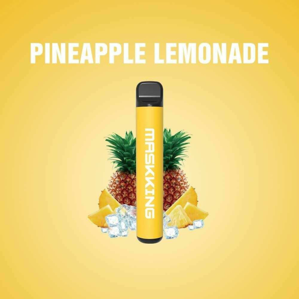 Одноразовая электронная сигарета Maskking High Pro Pineapple Lemonade (Ананасовый Лёд) 1000 затяжек в Самаре