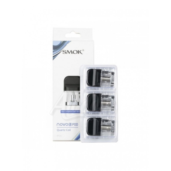 Упаковка картриджей NOVO 2 Quartz 1.4 ohm 2ml Coil Pod  by SMOK (в упаковке 3 шт) в Самаре