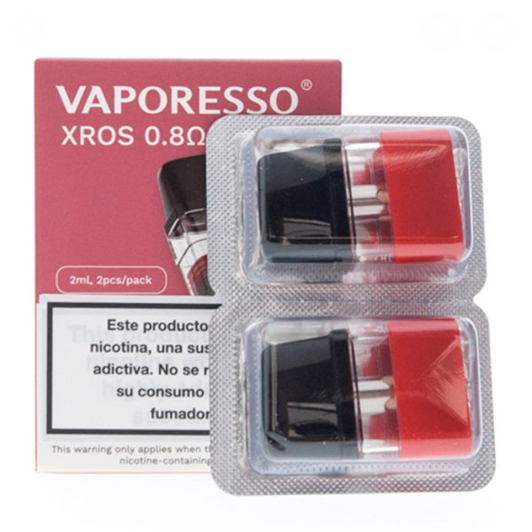 Упаковка картриджей Vaporesso XROS Series 0.8 ohm Pod 2 ml (в упаковке 2 шт) в Самаре