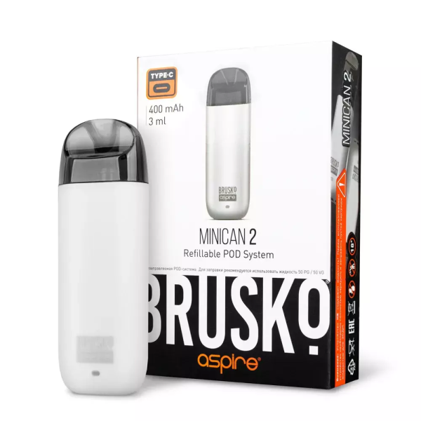 Brusko MINICAN 2 (400 мАч, Белый) в Самаре