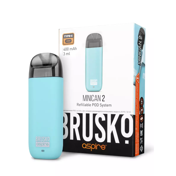 Brusko MINICAN 2 (400 мАч, Бирюзовый) в Самаре
