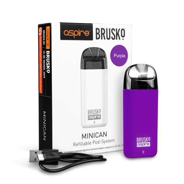 Brusko MINICAN 2 (400 мАч, Фиолетовый) в Самаре