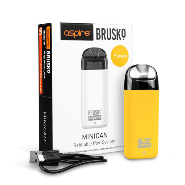 Brusko MINICAN plus (850 мАч, Желтый) в Самаре