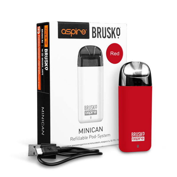 Brusko MINICAN plus (850 мАч, Красный) в Самаре