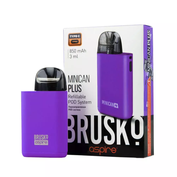 Brusko MINICAN plus (850 мАч, Фиолетовый) в Самаре