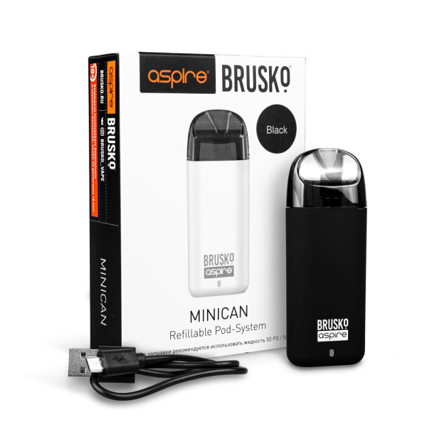 Brusko MINICAN plus (850 мАч, Черный) в Самаре