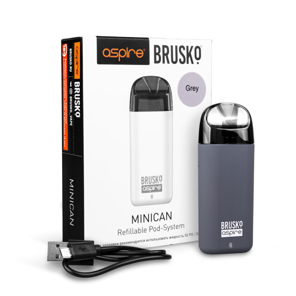 Brusko MINICAN (350 мАч, Серый) в Самаре