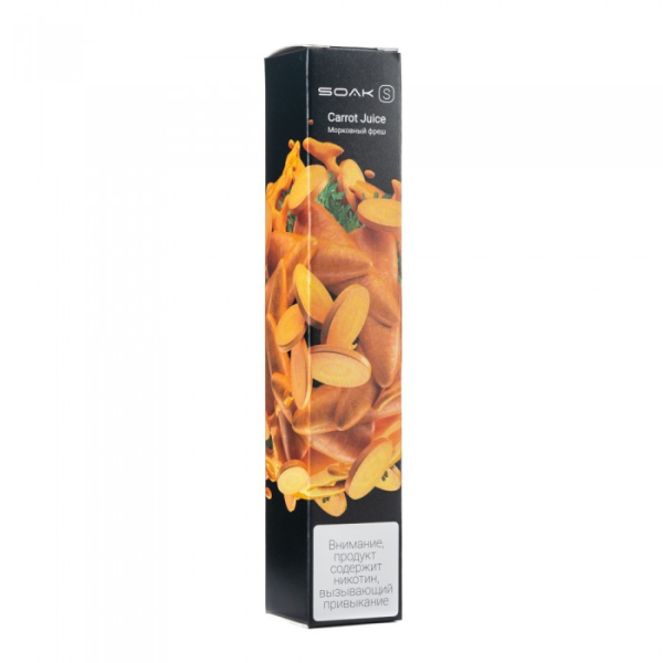 SOAK S Carrot Juice (Морковный фреш), 2500 тяг в Самаре