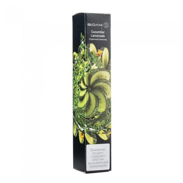 SOAK S Cucumber Lemonade (Огуречный лимонад), 2500 тяг в Самаре