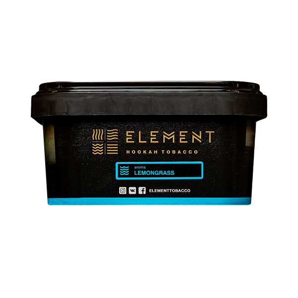 Табак Element Water Lemongrass 200 грамм в Самаре