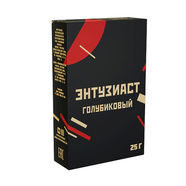 Табак ЭНТУЗИАСТ ГОЛУБИКОВЫЙ 25 гр в Самаре