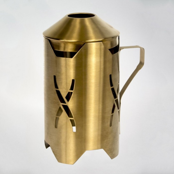 Колпак HOOB Windcover золотой для кальяна в Самаре