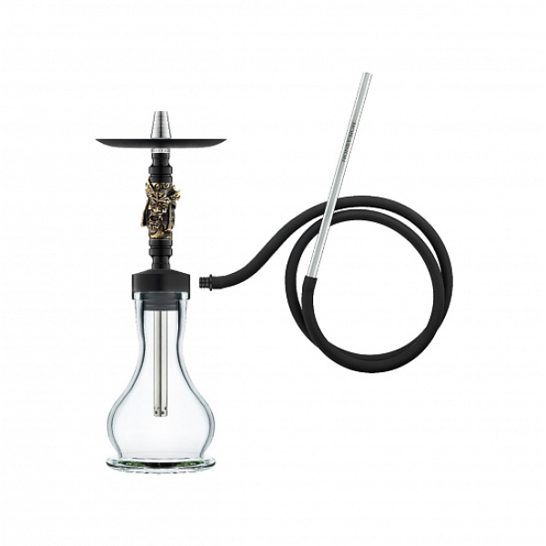 Кальян Honey Sigh Mini Dark Exclusive Samurai Серебристый (38 см) в Самаре