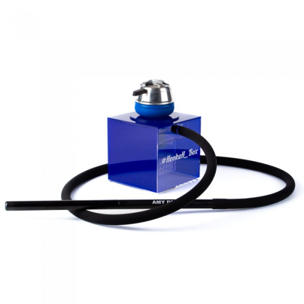 Кальян Hookah Box Blue синий (20 см) в Самаре