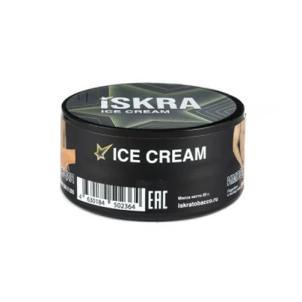 Табак Iskra Ice Cream (Сливочное мороженое) 25 гр в Самаре