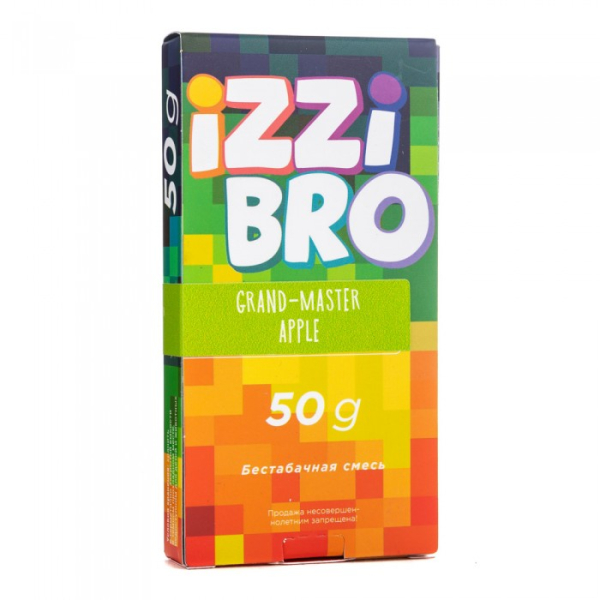 Смесь IZZIBRO GRAND master Apple (Ледяное Зеленое Яблоко) 50 гр в Самаре
