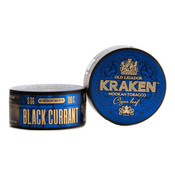 Табак Kraken Medium Seco Black Currant (Черная Смородина) 100 гр в Самаре
