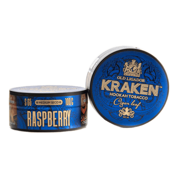 Табак Kraken Medium Seco Raspberry (Малина) 100 гр в Самаре