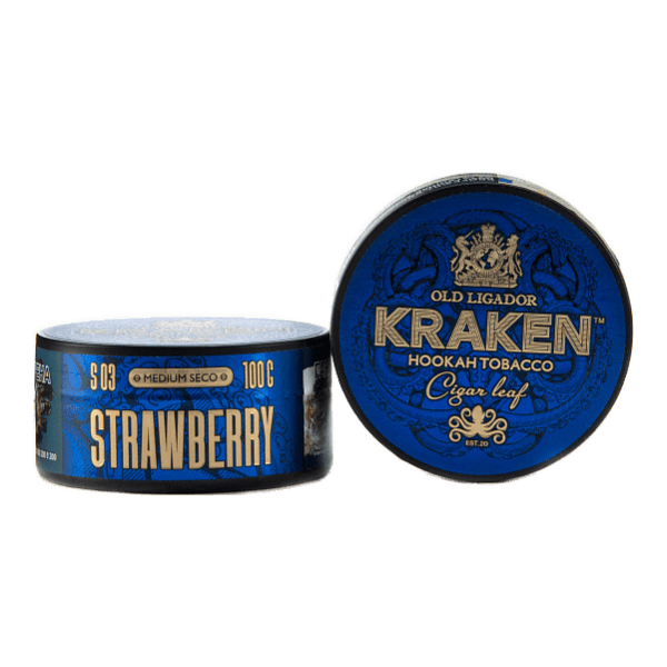 Табак Kraken Medium Seco Strawberr (Клубника) 100 гр в Самаре
