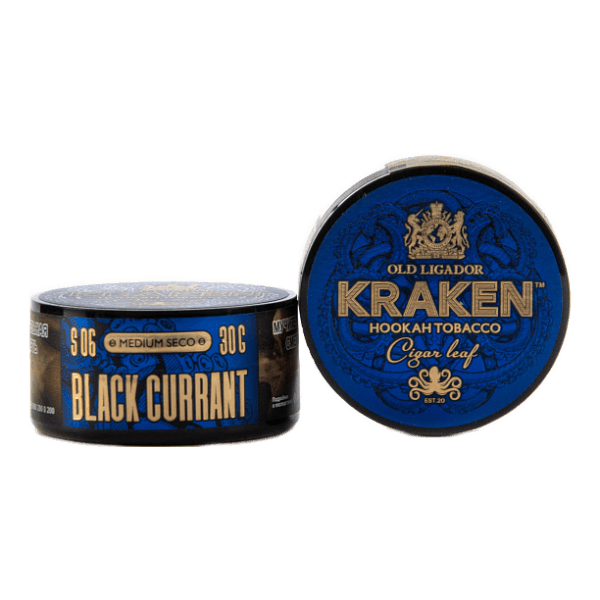 Табак Kraken Medium Seco Black Currant (Черная смородина) 30 гр в Самаре