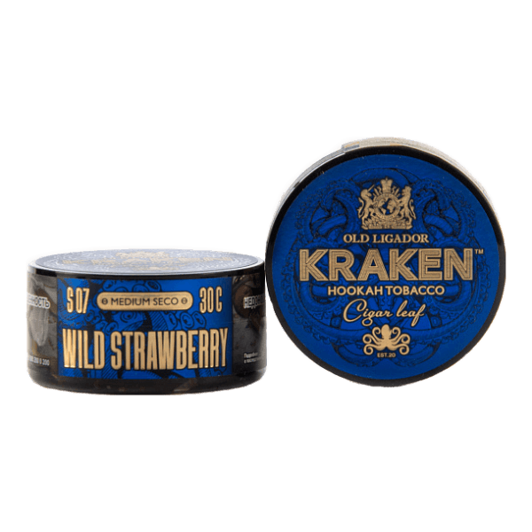 Табак Kraken Medium Seco wild strawberry (Земляника) 30 гр в Самаре