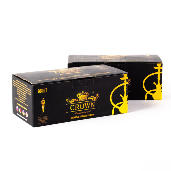 Уголь Crown Кокосовый 96 Шт (22 Мм) в Самаре