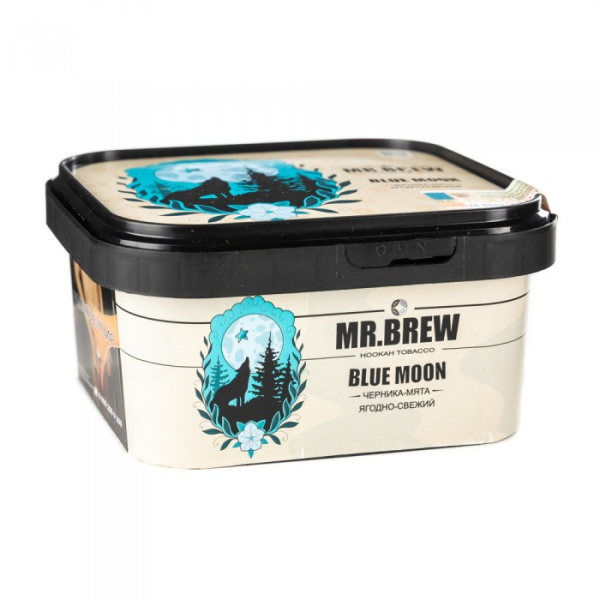 Табак Mr Brew Blue Moon (Черника с мятой) 200 гр в Самаре
