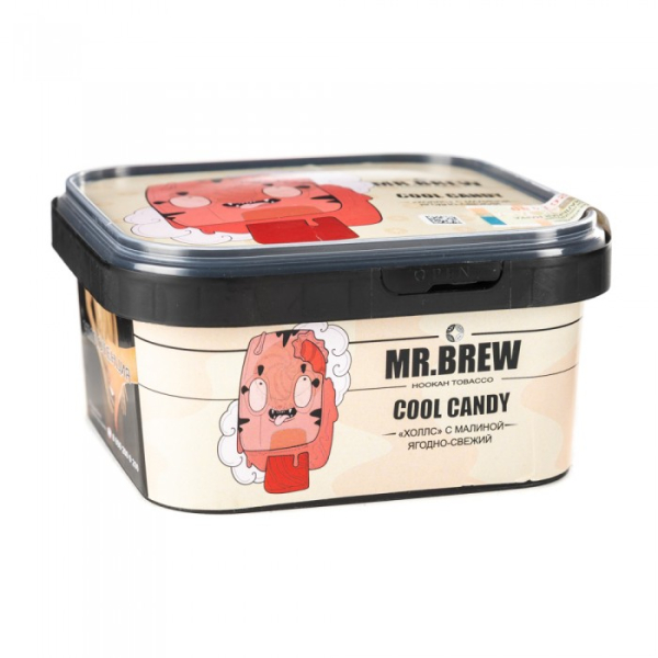 Табак Mr Brew Cool Candy (Малиновый холлс) 200 гр в Самаре