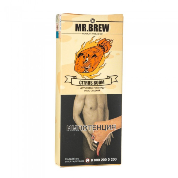 Табак Mr Brew Citrus Boom (Цитрусовый лимонад) 40 гр в Самаре