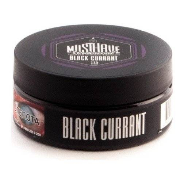 Табак Must Have Black Currant 125 грамм в Самаре