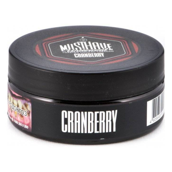 Табак Must Have Cranberry 125 грамм в Самаре