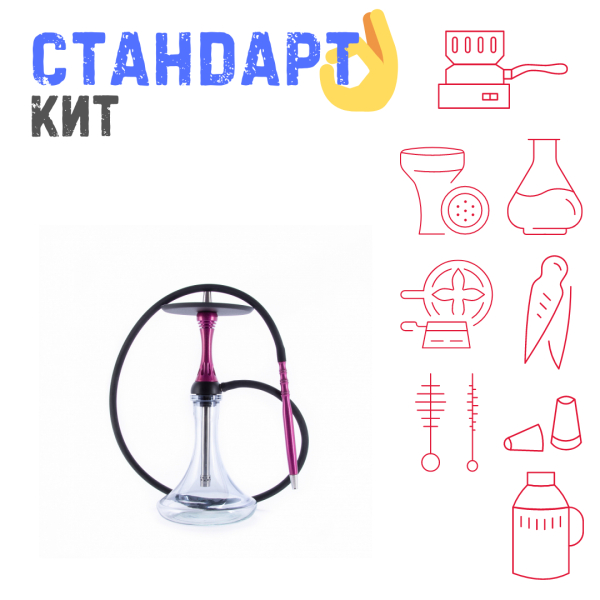 Набор с кальяном  Alpha Hookah X Harley СТАНДАРТ в Самаре